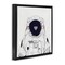 Stupell Industries Minimal Astronaut with Heart Floating Frame Design by Balazs Solti